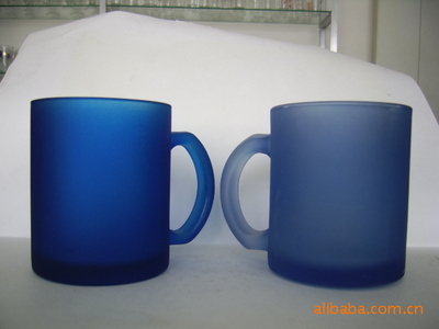 上海霖優實業發展 高檔玻璃杯蒙砂加工專業服務